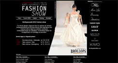 Desktop Screenshot of fashionshow.brollopsmagasinet.se
